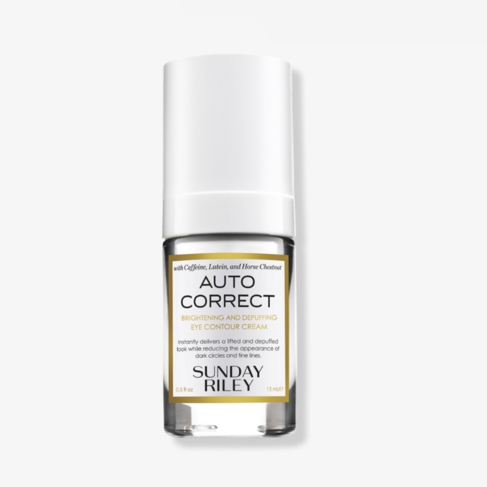 auto correct brightening and depuffing eye contour cream